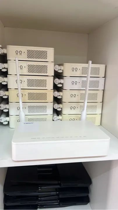 ONT FIBER GPON AC DUAL BAND  LOTE 10 UNIDADES SEM FONTE - Foto 3