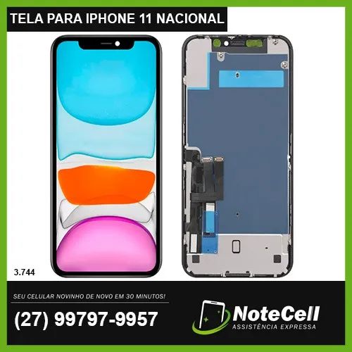 Tela  Display Para iPhone 11 Original Nac Retirada  - Instalação em 30 min!