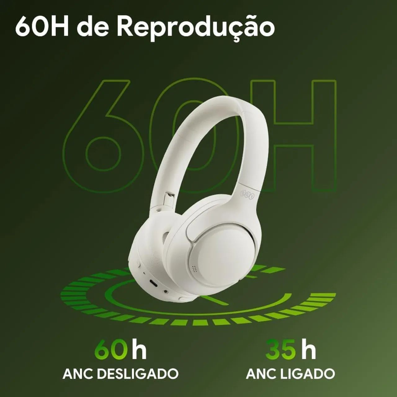 Fone Bluetooth QCY H3 - Novo na caixa  - Foto 4