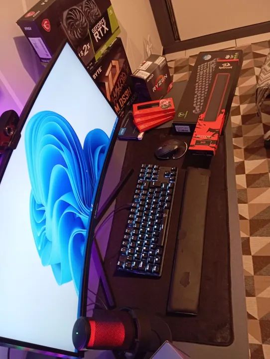 Setup Completo, Ultrawide, Rtx 3060, Ryzen 5 5600g, 24ram - Foto 3
