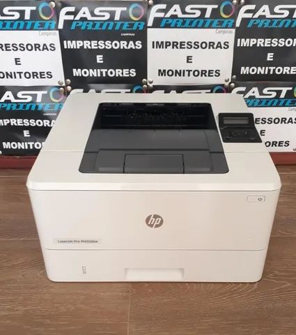 Impressora HP LaserJet Pro M402DNE econômica com rede 