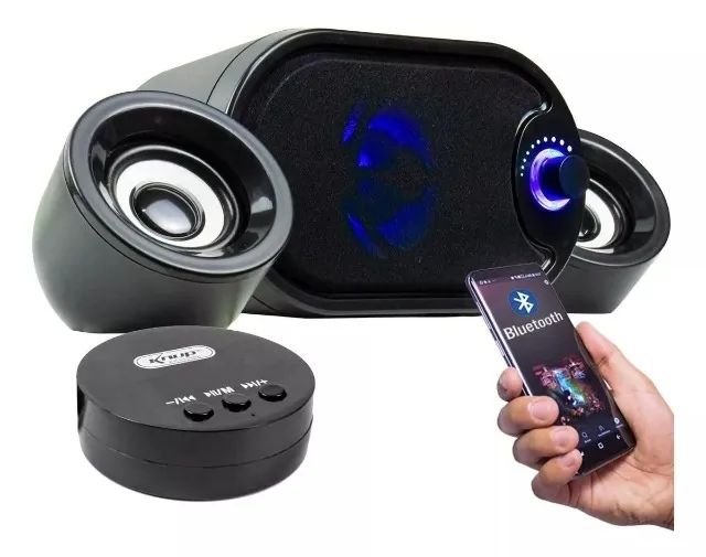 Caixa Subwoofer Hi Speed Bluetooth Knup para PC - R$ 129,90