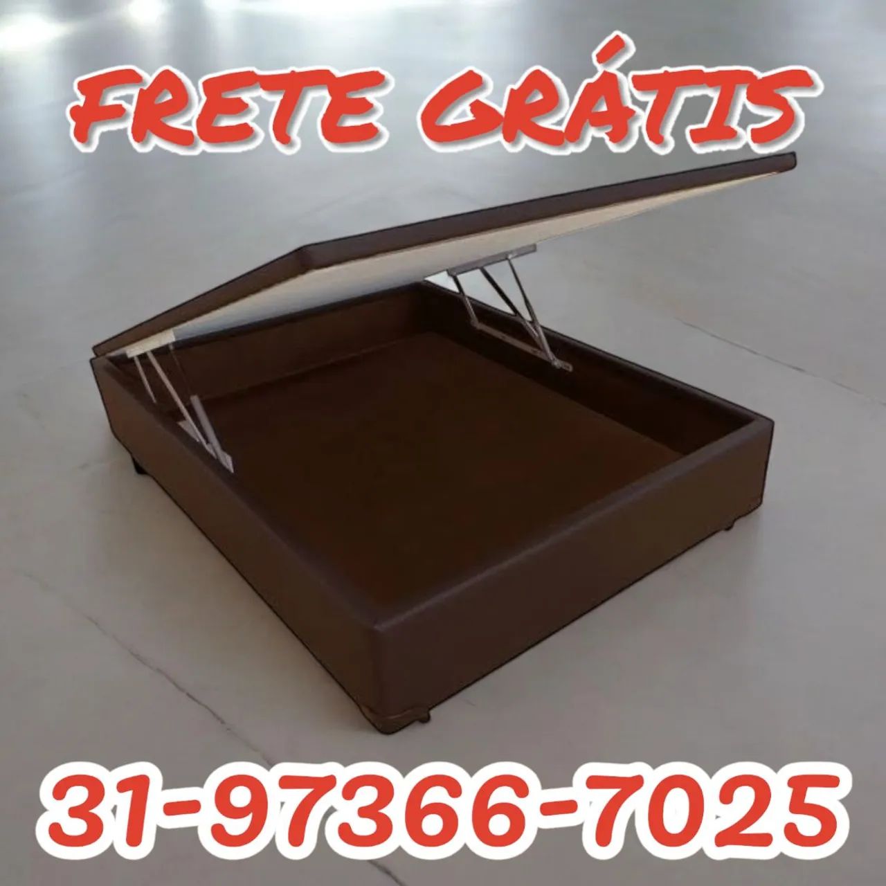 CAMA BOX CASAL BAÚ / SUPER PROMOÇÃO 