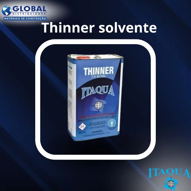 Thinner Solvente 900ml Multiuso