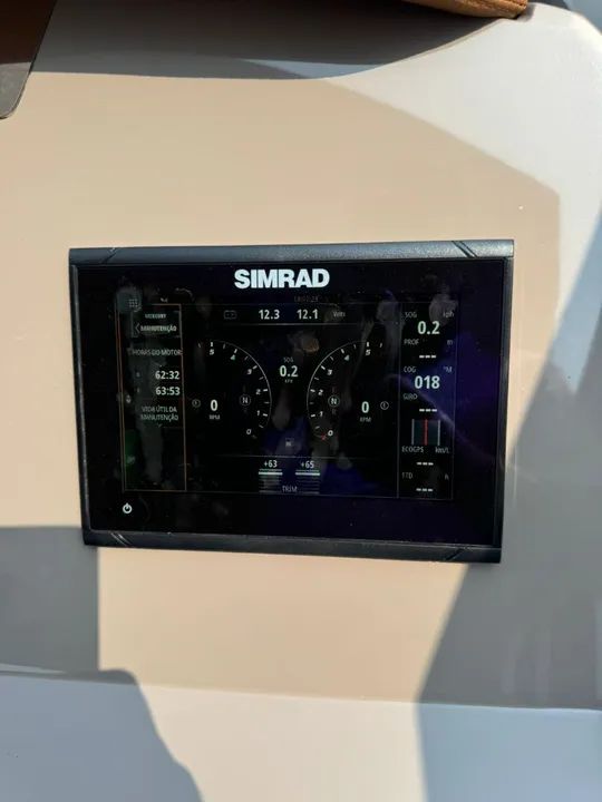 Lancha NX 360 + 2 motores mercruiser 250hp DTS - Foto 13