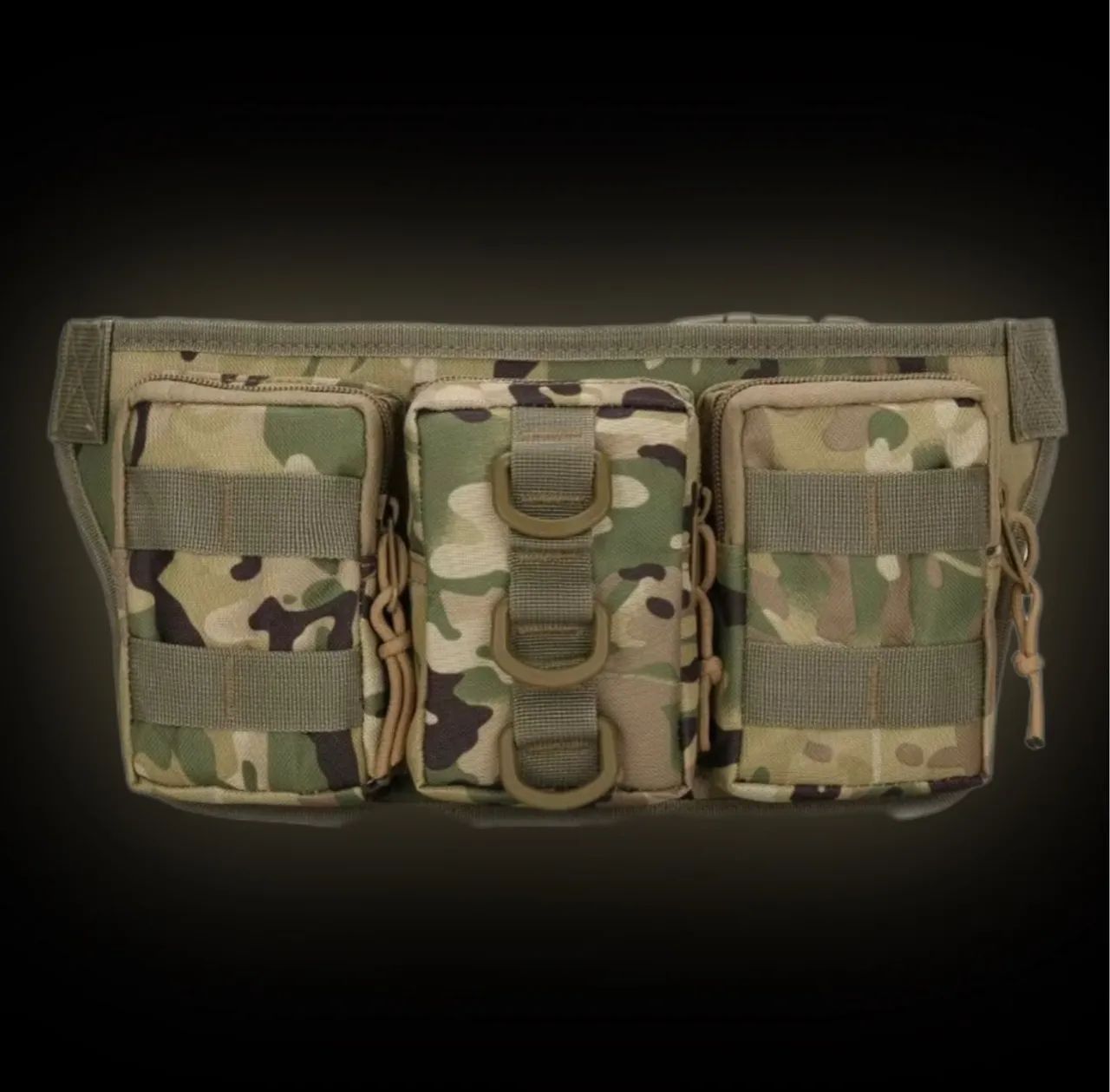 Bolsa/Pochete de Cintura Militar Camuflada - Foto 3
