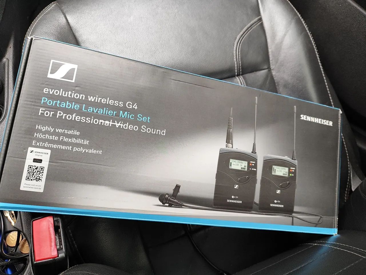 Kit de Microfone Sem Fio Sennheiser Evolution Wireless G4