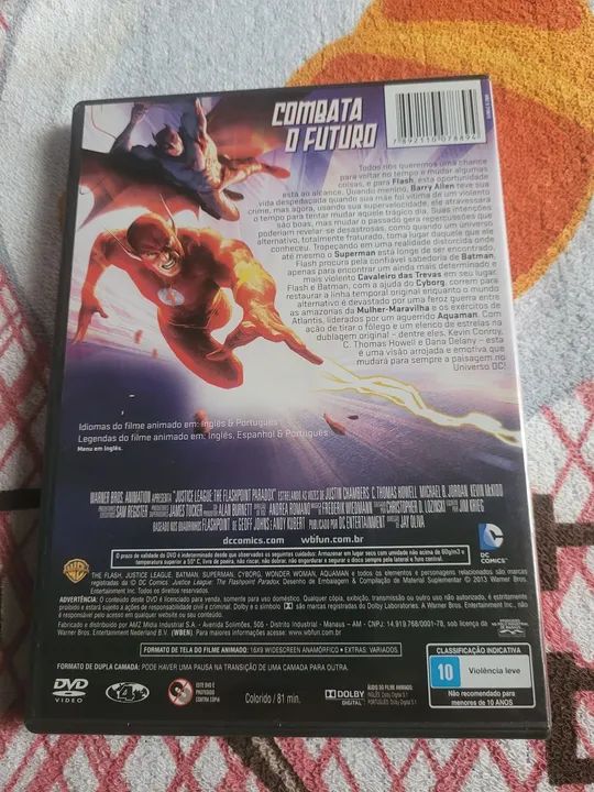 DVD Liga da Justiça - Ponto de Ignição (Flashpoint Paradox) - Foto 2