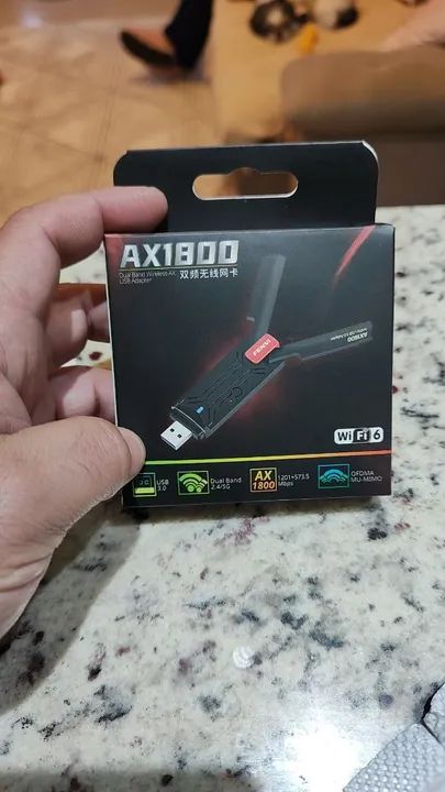 Placa wireless Wi-Fi 6