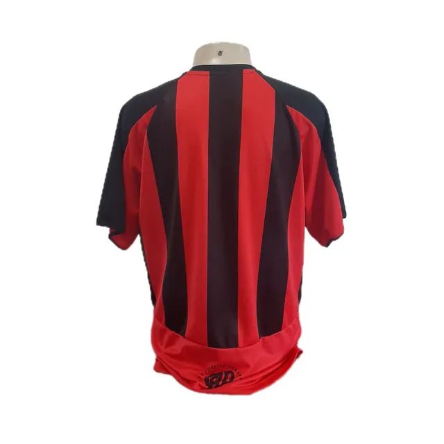 Camisa Athletico Paranaense Atlético Furacão Rubro Negro Futebol  - Foto 2