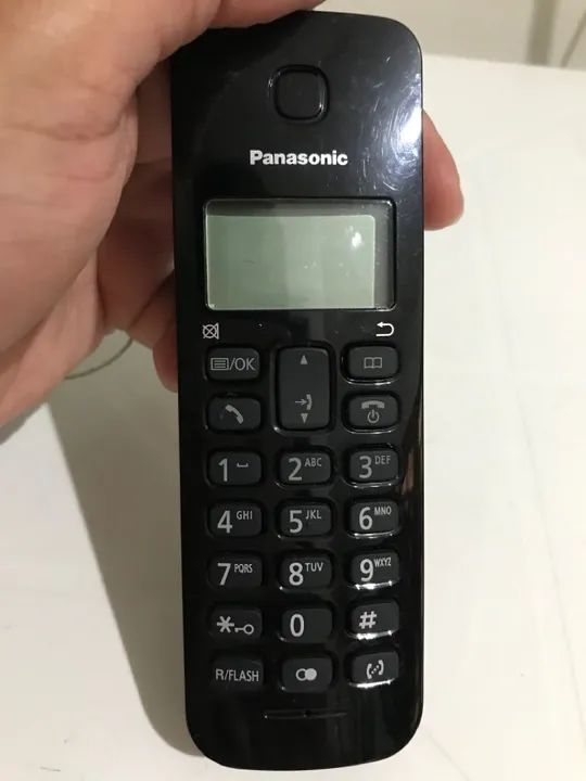 02 Telefones Fixo Sem Fio Panasonic - Foto 3