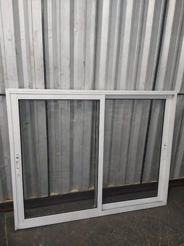 Janela esquadria de alumínio 2 folhas móveis Linha suprema, sob medida - Foto 2