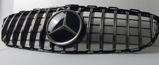 Grade Mercedes W205 Amg C180 C200 C250 C43 E Logo 3d - Carros, vans e ...