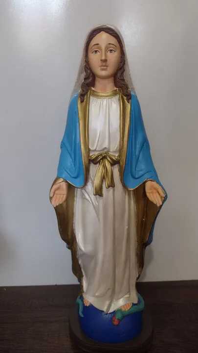 Imagem Nossa Senhora das Graças gesso, 30cm