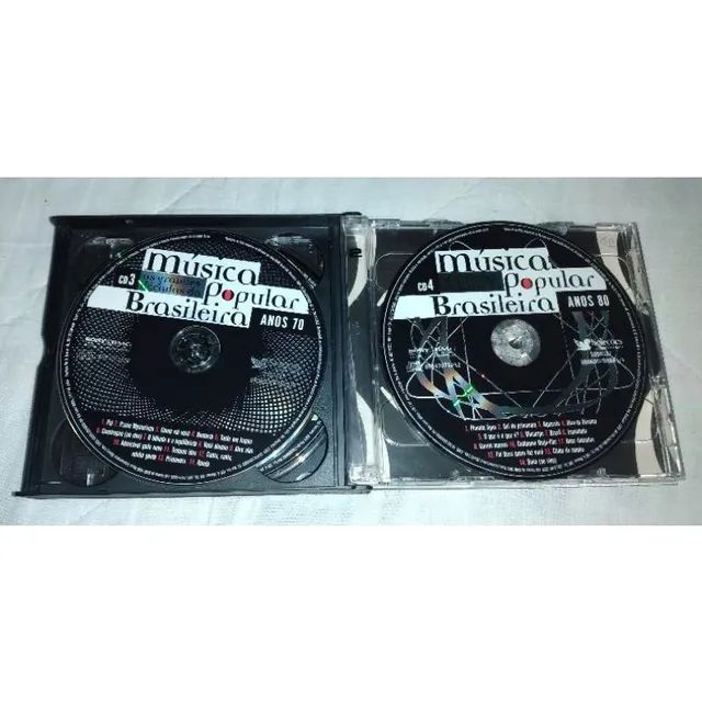Boxset 5 cds as grandes décadas da música popular brasileira  - Foto 4