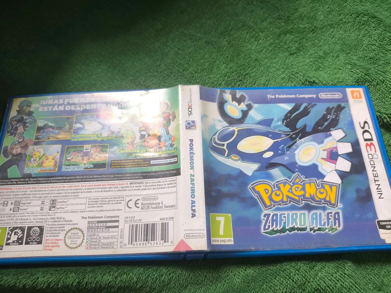 Pokémon zafiro alfa / pokémon x EUR