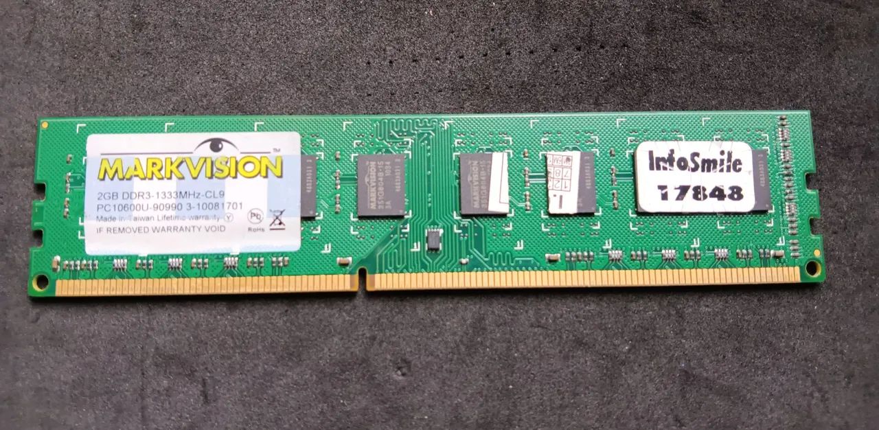 Memórias  DDR3 6GB( 3x2GB) à1.333mhz.   - Foto 2