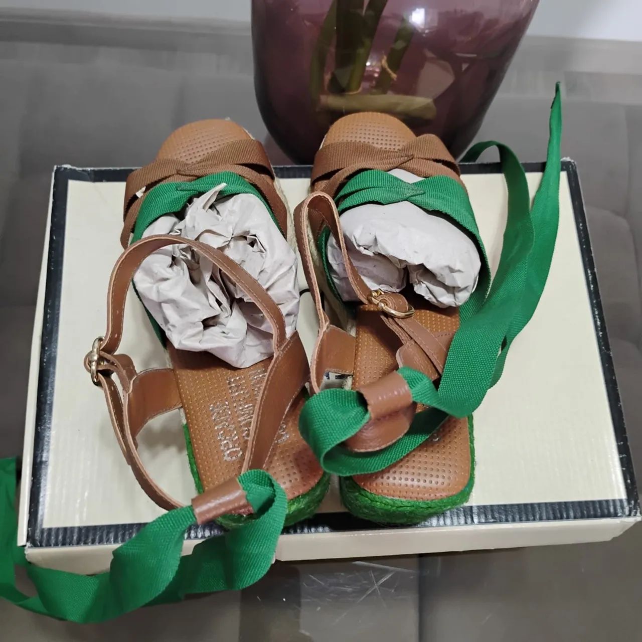 sandália Orcade linha conforto n.36 nova - Foto 5