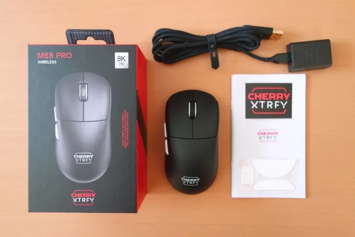 Mouse Gamer M68 Pro Wireless - 8KHz | Original Importado | Novo na Caixa