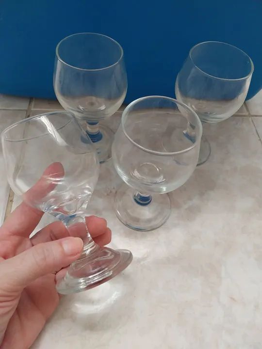 4 Taças de Vidro para Bebidas - Foto 2