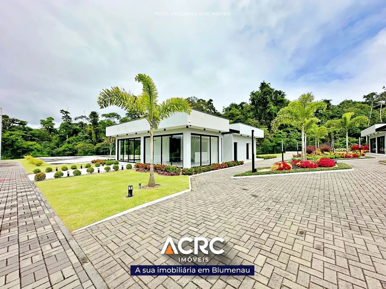 ACRC Imóveis - Lotes para Venda em condomínio fechado no Bairro da Velha. - Foto 8