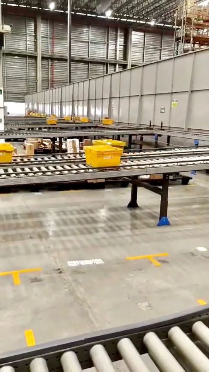 Esteira Transportadora de Roletes Knapp 400 Metros - Venda por Metro Linear
