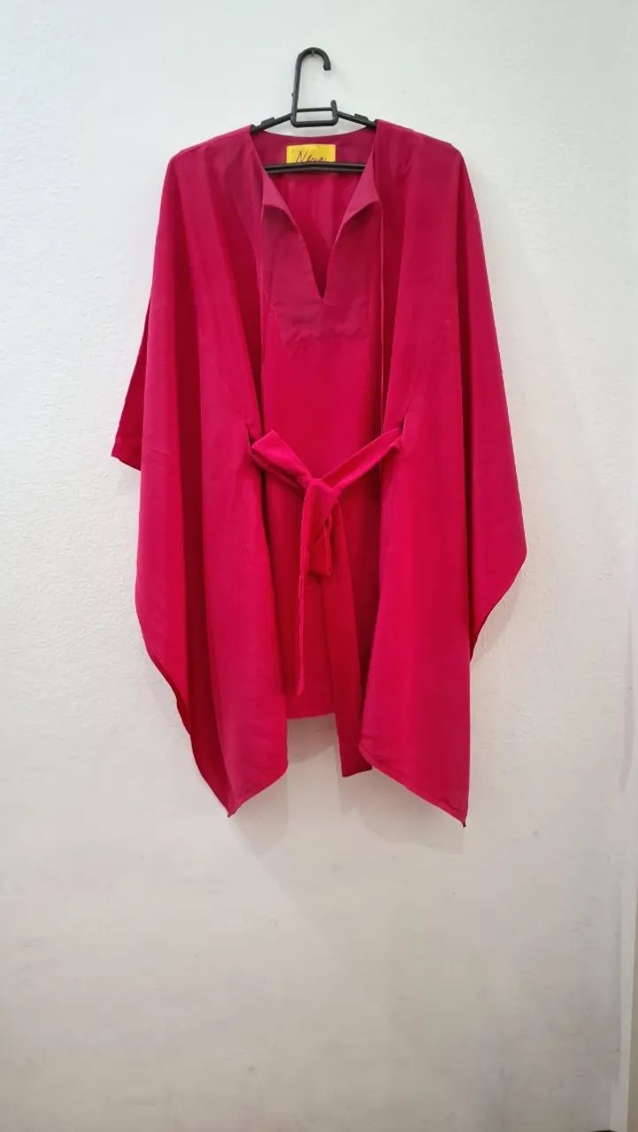 Caftan de seda Neon - Foto 3