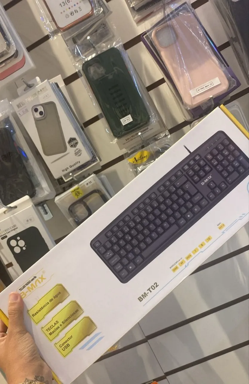 Teclado usb 2.0 para computador B-Max