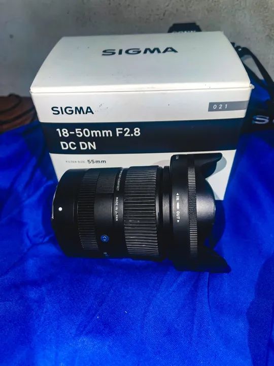 VENDO OU TROCO-SIGMA 18-50mm f/2.8 DC DN SONY - Foto 3