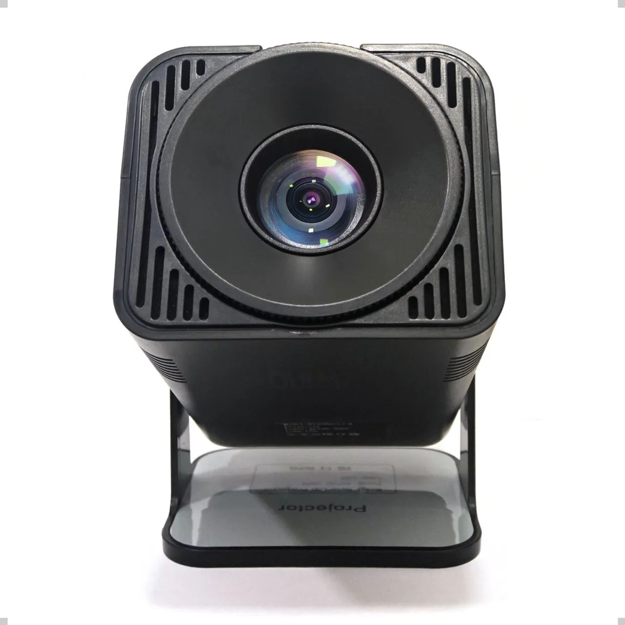 Projetor Hy320 Mini Smart 4k Android 11 Wi-Fi Bluetooth Cinema Black - Foto 2