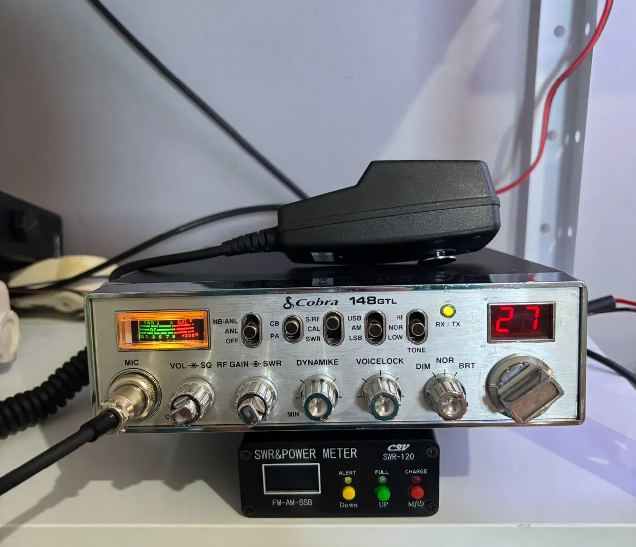 Rádio px cobra 148 GTL!