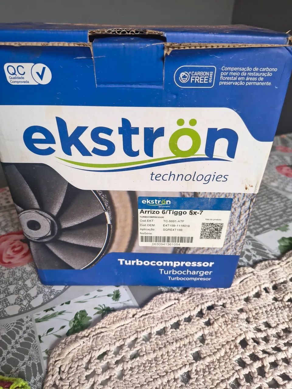 Turbina Chery arrizo, tiggo