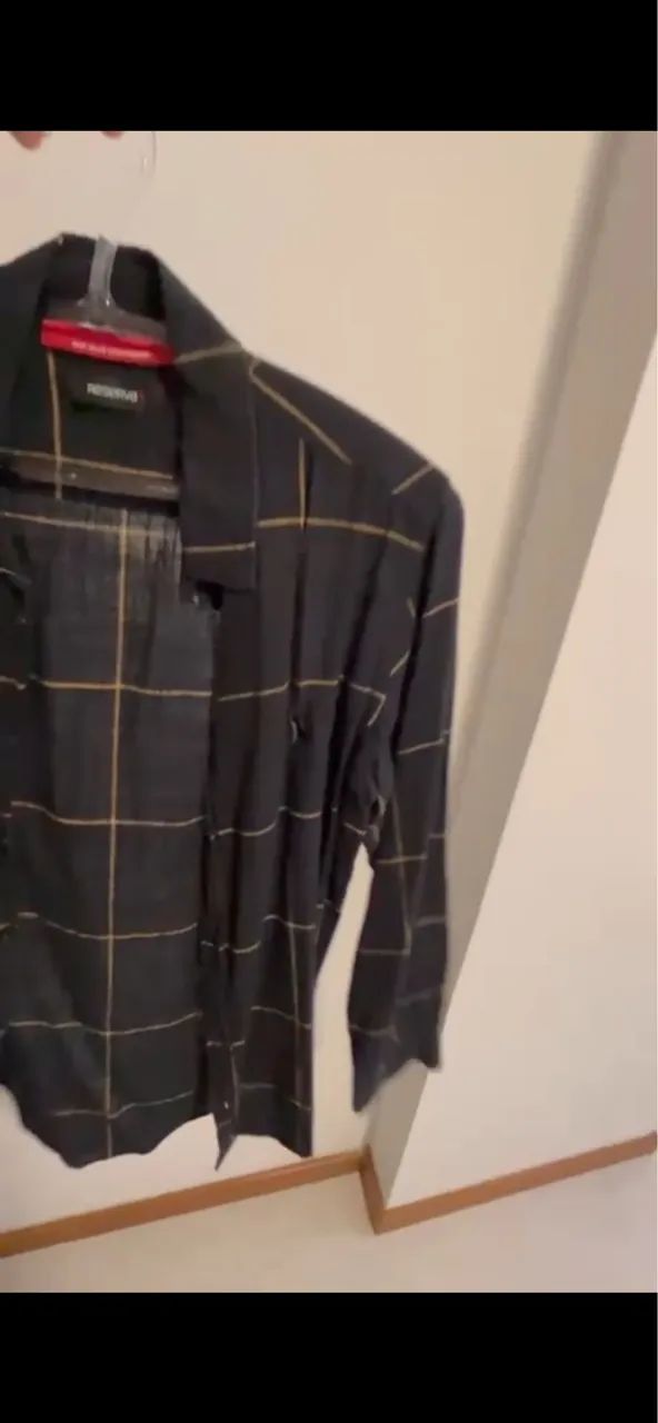 Camisa Reserva preta masculina - Foto 3