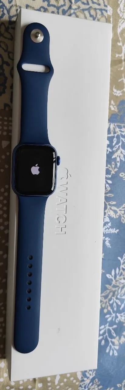 Apple Watch Series 7 Azul Tam 41mm - Foto 2