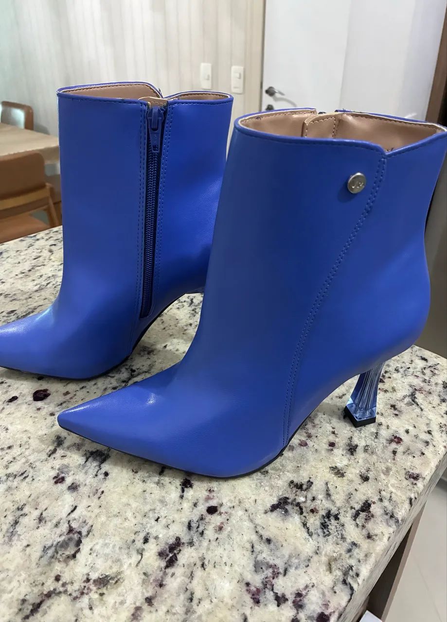 Bota Via Marte Azul nova  - Foto 4