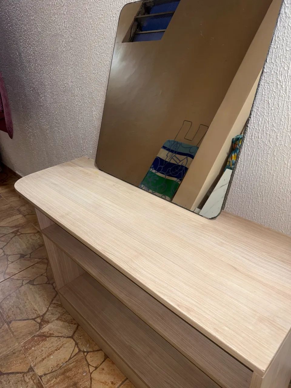 Rack 100% mdf com espelho 64960521522817124