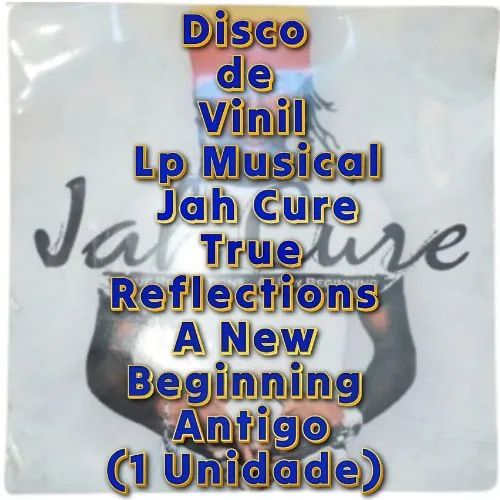 Disco de Vinil Jah Cure Antigo 