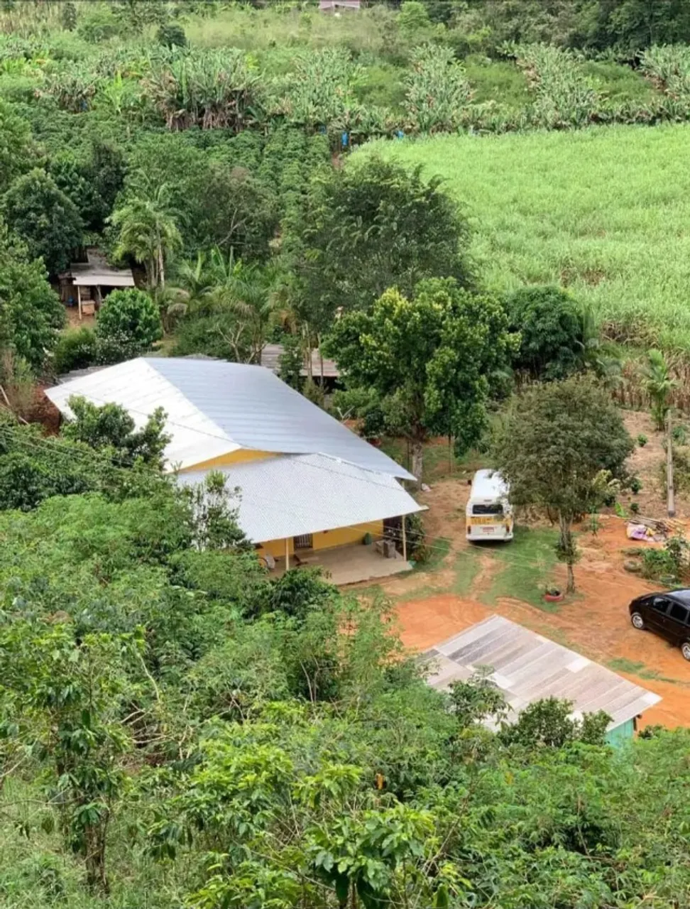 Chácara com casa galpão chiqueiro 700 pés de café