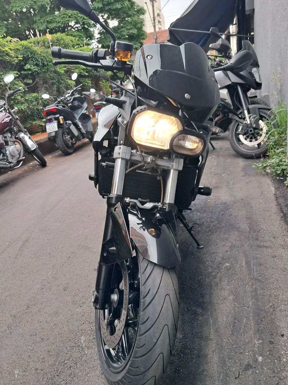 BMW F800r novinha, apenas 34mil km, revisada nós mínimos detalhes, moto na loja beto motos - Foto 12