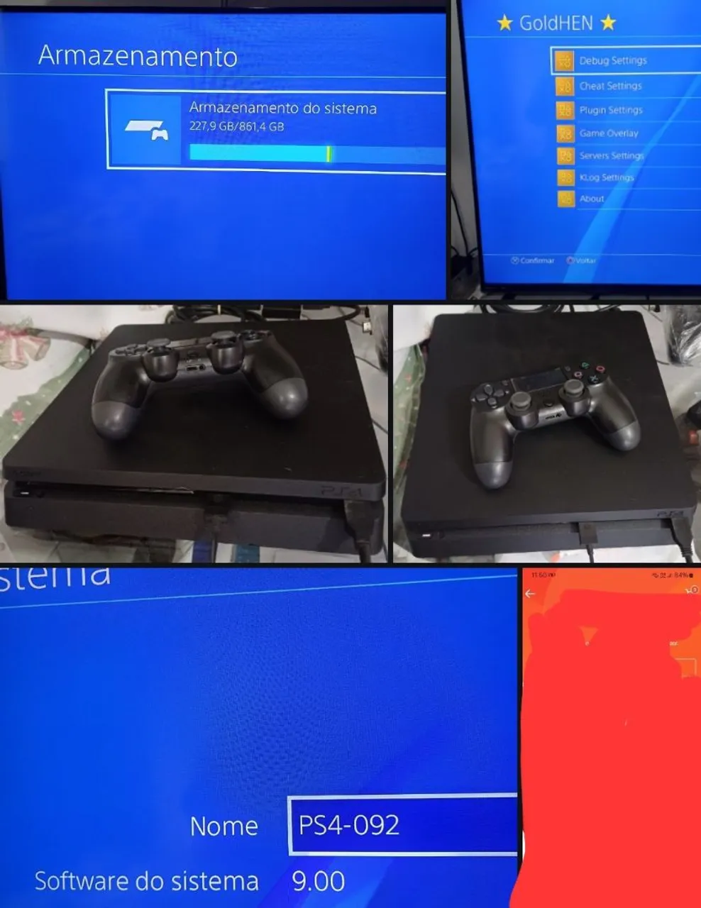 PS4 9.00 1tb - GoldHEN