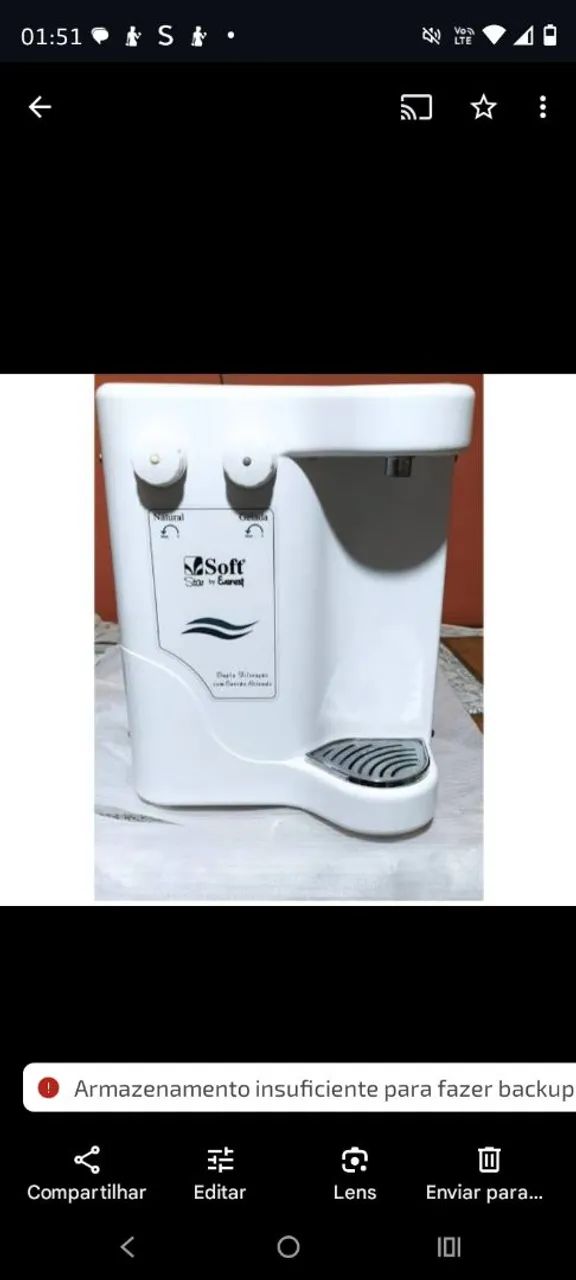 Purificador de Água Soft by Everest