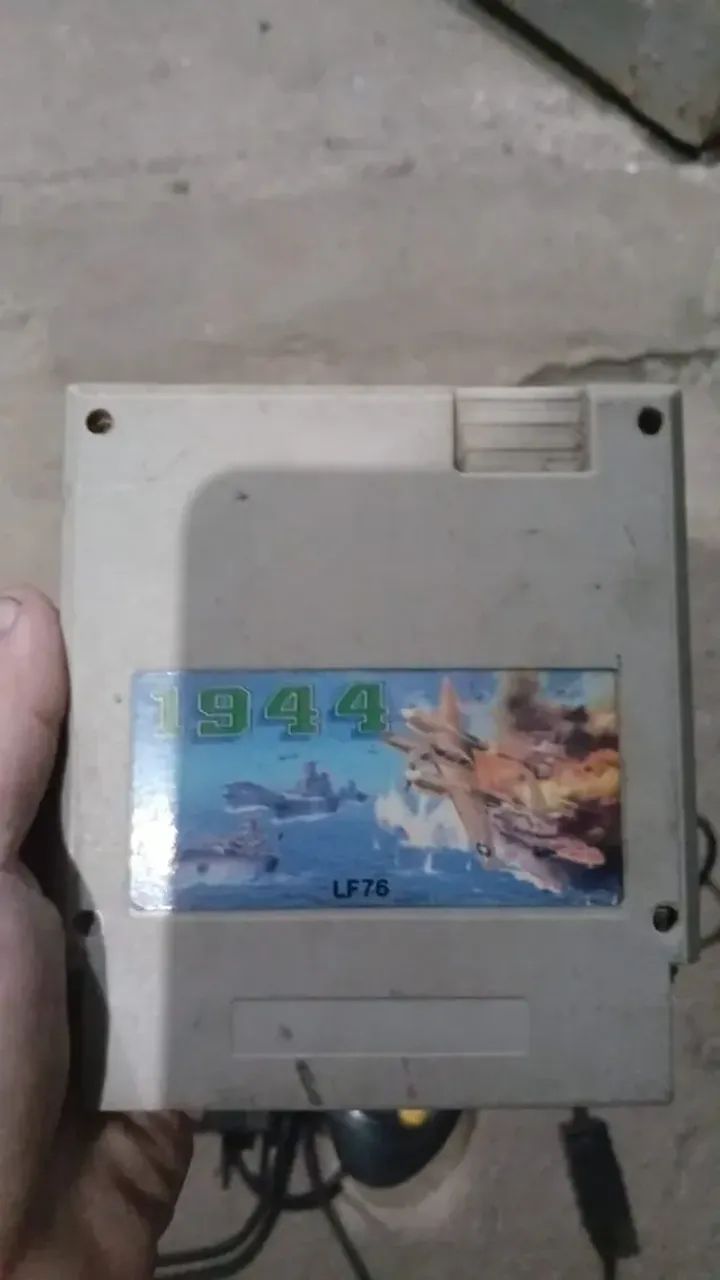 Video Game Turbo Game Cce + Controle + Cartucho 1944. - Foto 4