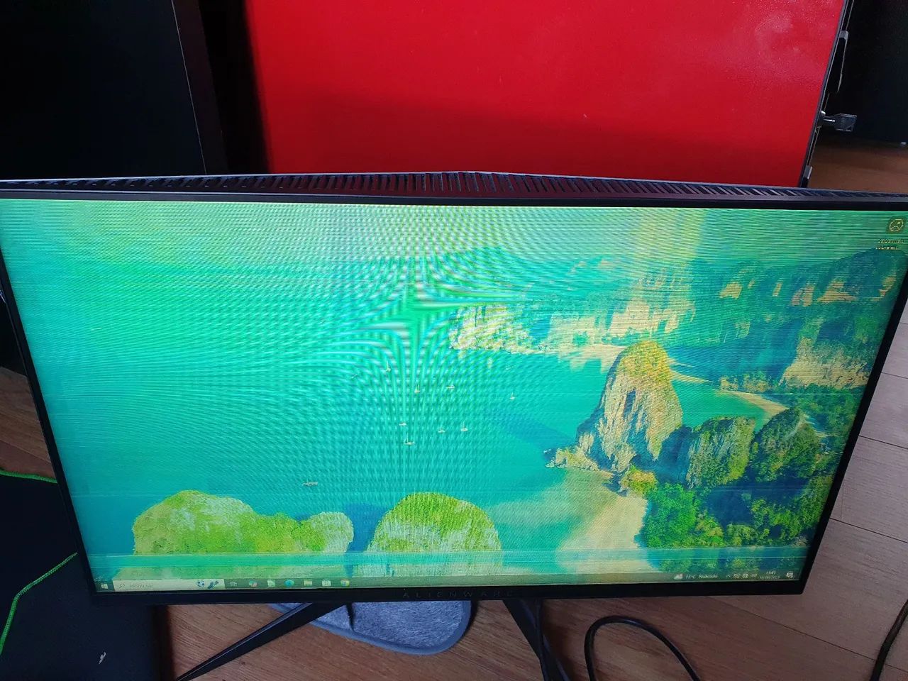 Monitor Gamer Alienware com defeito - Foto 2