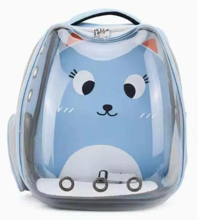 Mochila Pet Transparente para Cães e Gatos - Foto 3