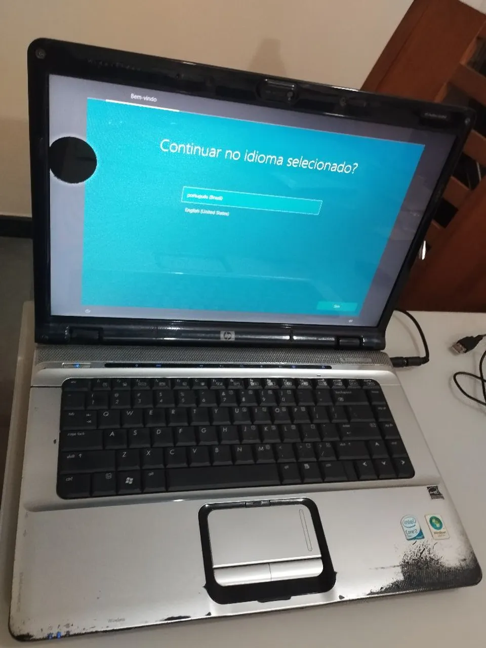 Notebook HP em bom estado
