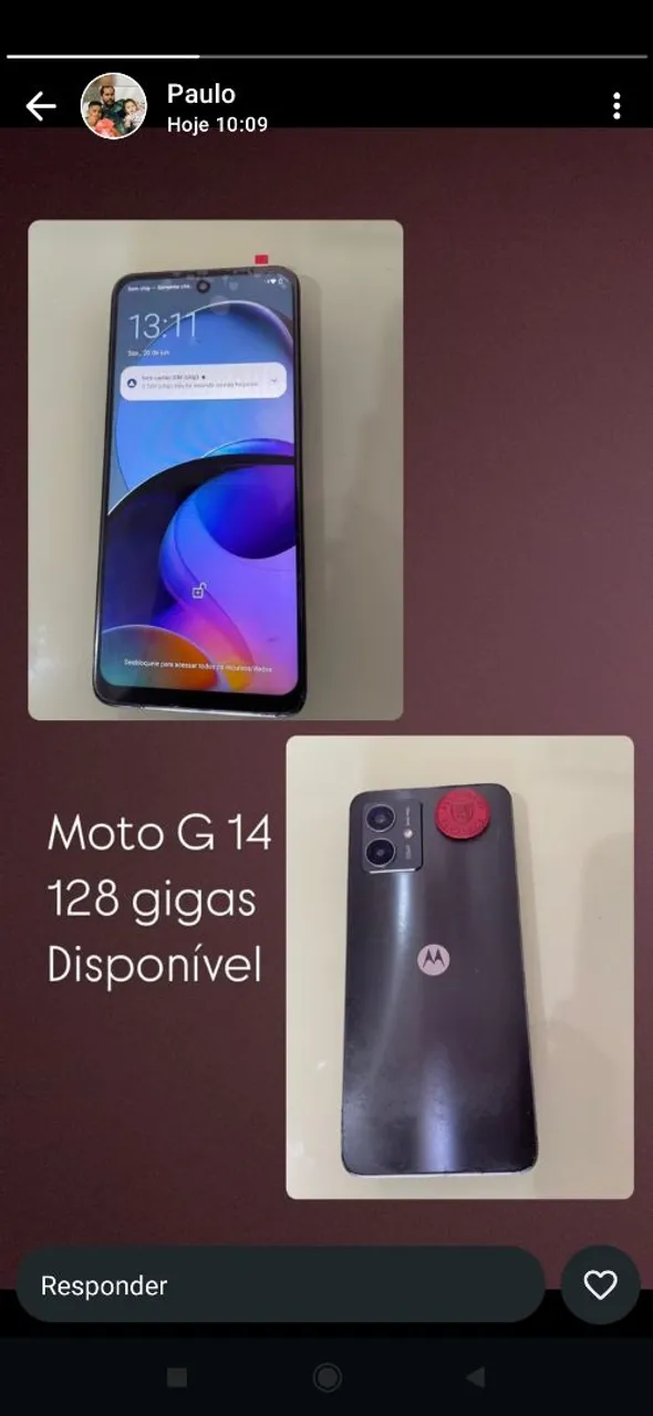 G14 128 gigas zero de mais