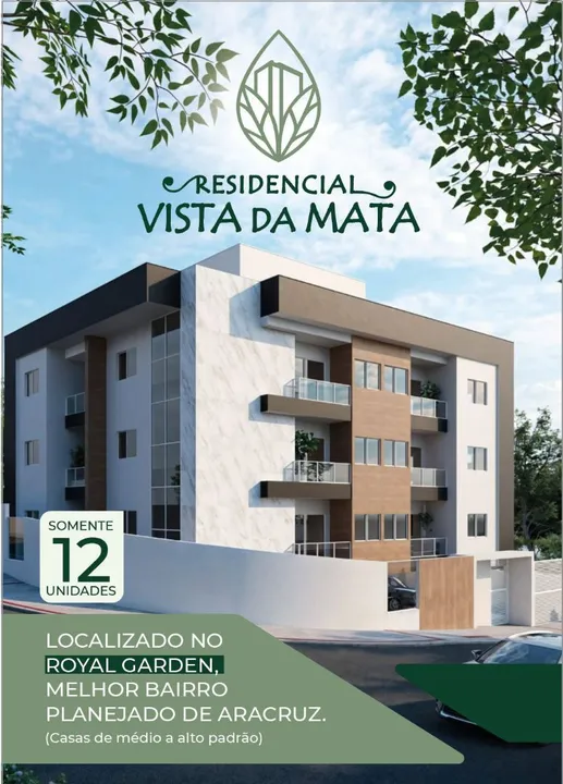 APARTAMENTO NO ROYAL GARDEN EM ARACRUZ