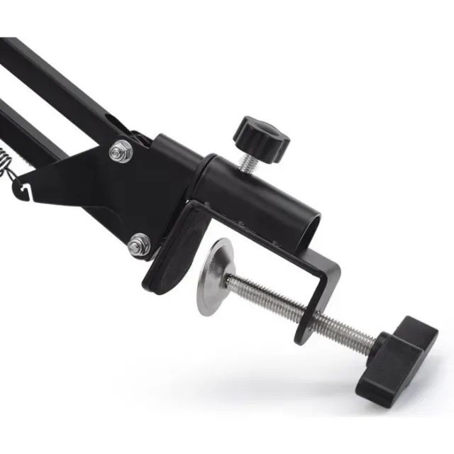 Braço Suporte Pedestal De Mesa Articulado Para Microfones  100% novo e de alta qualidade!  - Foto 5