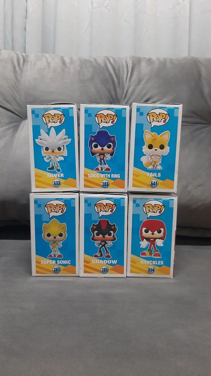 Bonecos Funko Pop Sonic - Coleção Completa - Foto 3