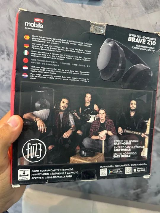 Fone de Ouvido Bluetooth BRAVE Z10 com Design Moderno - Foto 3